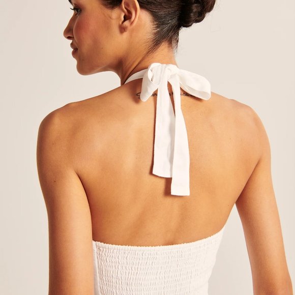 Abercrombie & Fitch White Maxi Dress - Picture 3 of 5